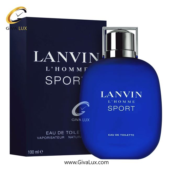  ادو تویلت مردانه لنوین اورجینال مدل Lanvin L`Homme Sport | لهوم اسپرت حجم  100 میل